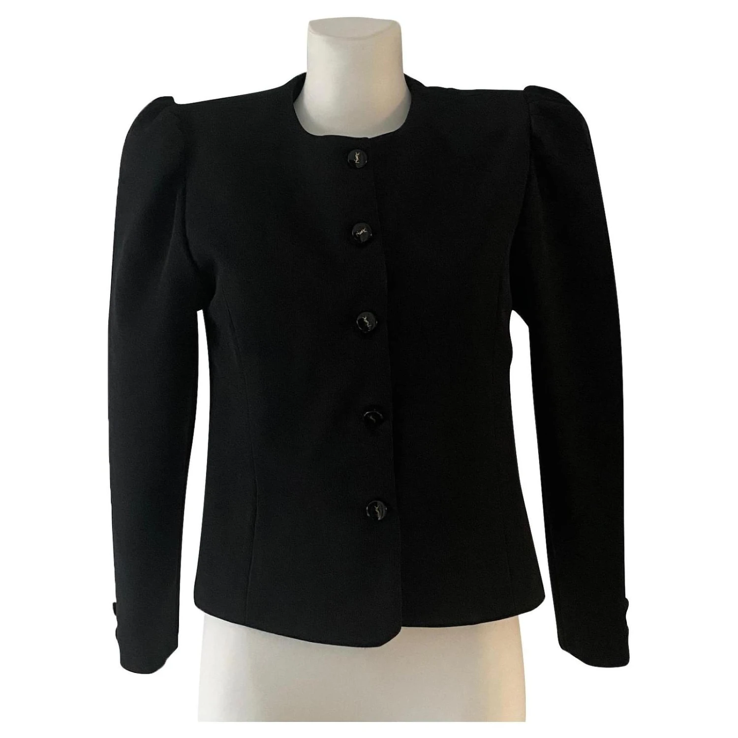 Yves Saint Laurent Jacket Bleu Marine 3 Yves Saint Laurent Jacket Bleu Marine