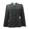 Yves Saint Laurent Vestes Gris Anthracite -Yves Saint Laurent vestes yves saint laurent laine gris anthracite