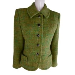 Yves Saint Laurent Vestes Rose Bleu Vert