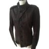 Yves Saint Laurent Vestes Marron Foncé -Yves Saint Laurent vestes yves saint laurent marron fonce