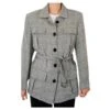 Yves Saint Laurent Vestes Gris -Yves Saint Laurent vestes yves saint laurent tissu gris