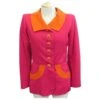 VINTAGE VESTE YVES SAINT LAURENT RIVE GAUCHE TAILLE 34 S COTON ROSE JACKET -Yves Saint Laurent vintage veste yves saint laurent rive gauche taille 34 s coton rose jacket