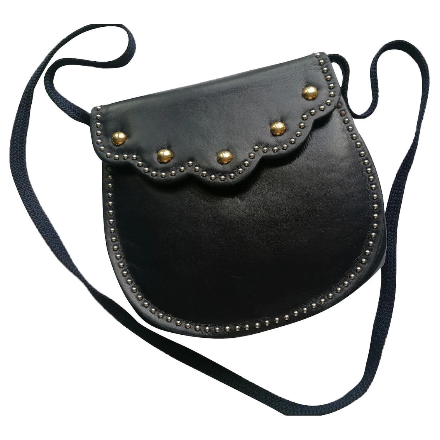 Vintage YVES SAINT LAURENT Années 90 Bleu Marine 3 Vintage YVES SAINT LAURENT Années 90 Bleu Marine