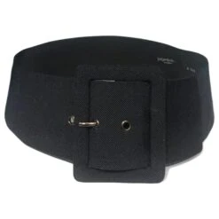 YVES SAINT LAURENT Ceintures T.cm 70 Chiffon Bleu Marine