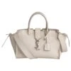 Downtown Yves Saint Laurent Du Centre 2Sac Way En Cuir Blanc -Yves Saint Laurent yves saint laurent du centre 2sac way en cuir blanc