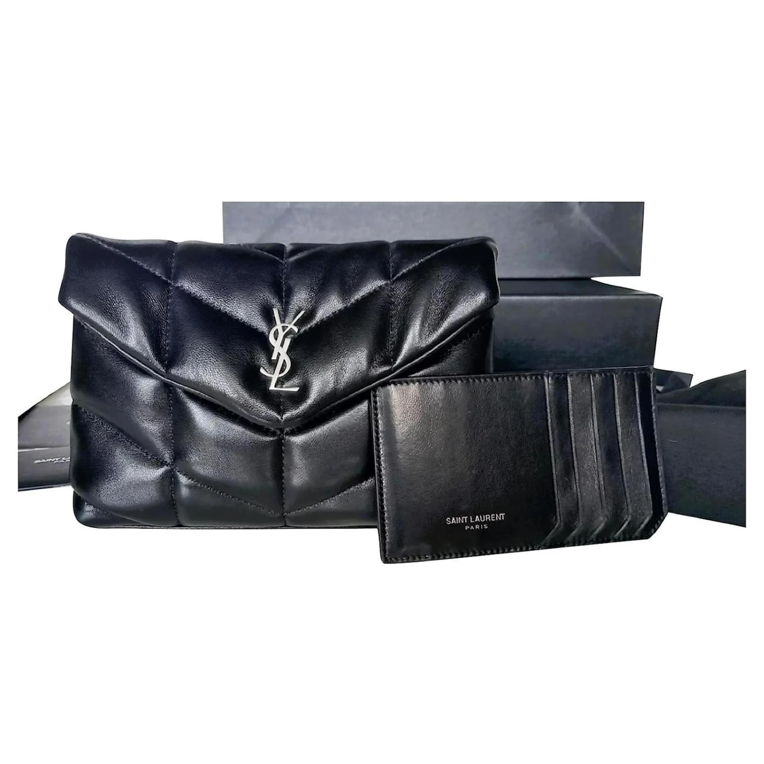 Yves Saint Laurent Petite Pochette Loulou Noir 3 Yves Saint Laurent Petite Pochette Loulou Noir
