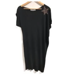 YVES SAINT LAURENT Robes T.International M Viscose Noir
