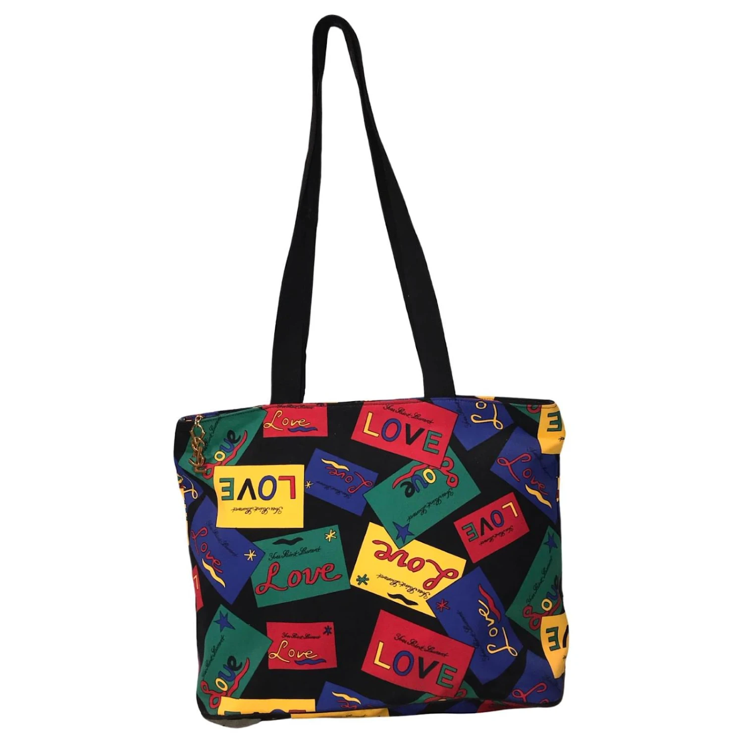 YVES SAINT LAURENT Sac Vintage "LOVE" Multicolore 3 YVES SAINT LAURENT Sac Vintage "LOVE" Multicolore